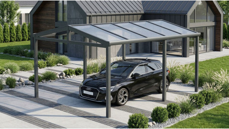 Carport – nowoczesna wiata samochodowa aluminiowa | STIMEO