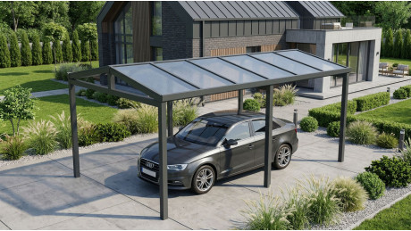 Carport – nowoczesna wiata samochodowa aluminiowa | STIMEO