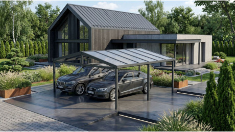 Carport – nowoczesna wiata samochodowa aluminiowa | STIMEO
