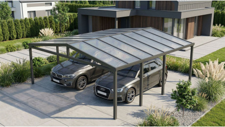 Carport – nowoczesna wiata samochodowa aluminiowa | STIMEO