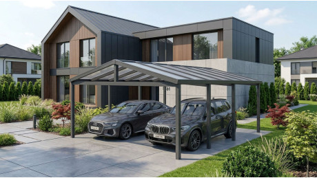 Carport – nowoczesna wiata samochodowa aluminiowa | STIMEO